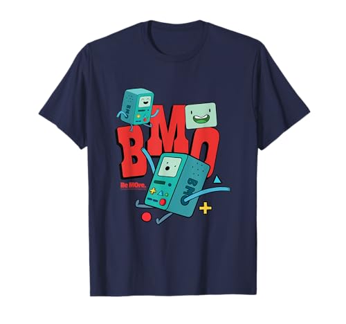 Adventure Time BMO Be More Emotions Collage Cartoon T-Shirt