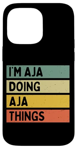I'm Aja Doing Aja Things �ʔ������� �X�}�z�P�[�X iPhone 14 Pro Max �p