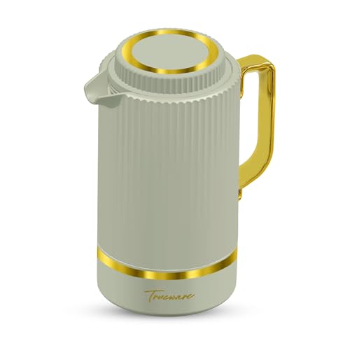 Image of Trueware Marvel 1200 Insulated Flask - 1000 Ml | PU Insulated Inner Stainless Steel Hot & Cold Flask, BPA Free, Leak Proof, Ideal for Tea, Coffee, Water, Hot Beverages