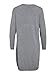 Vila Damen Viril L/S Knit Dress - Noos Kleid, Medium Grey Melange, M EU