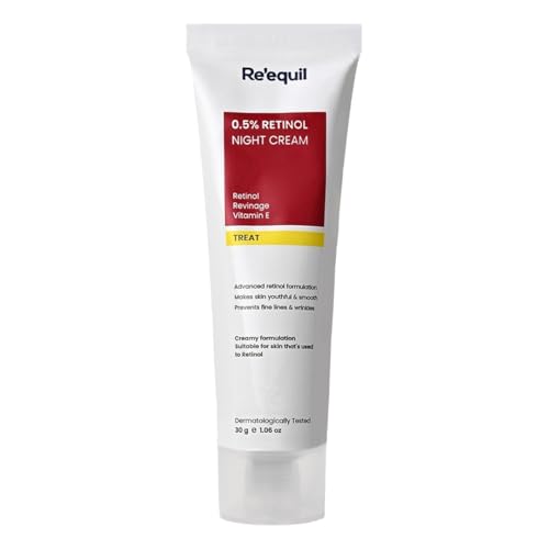 RE' EQUIL 0.5% Retinol Night Cream | Makes Skin Youthful & Smooth...