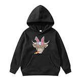 Confort et Douceur Inégalés：Ce sweat fille est confectionné dans un molleton de coton haute qualité, d'une douceur exceptionnelle contre la peau. Ce vêtement enfant fille offre une chaleur idéale et un confort respirant pour toutes les activités, faisant de ce sweats fille un vêtement de tous les jours irrésistible.