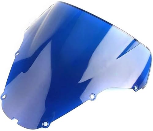 Pare-brise moto CBR929RR bleu avec déflecteur de vent pour modèles 2000-2001