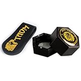 YEUEK TAOM Hexagon Magnetic Chalk Holder,Portable Pool Cue Chalk Holder for Predator Chalk,Silent Chalk Holder Pool Billiards,Pool Cue Chalk Case for Hexagon Round Billiards Pool Table Accessories