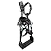 Safewaze FS227T-S/M Wind & Tower Harness: 5D, Removable Seat, QC Legs (S/M)
