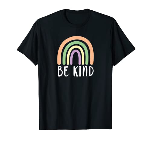 Inspirational Be Kind Boho Rainbow T-Shirt 1 Inspirational Be Kind Boho Rainbow T-Shirt