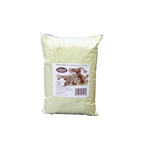 Harina de castañas Clément Faugier 1 kg – 100% castañas, sin aditivos, sin gluten, sabor suave y rústico