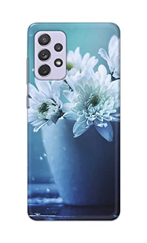 Image of PRINTFIDAA Flowers in The Glass On The Table Printed Designer Hard Back Case Cover for Samsung Galaxy A72 -(UO) MVN1002