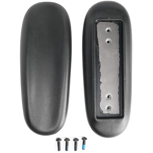 Office Chair Replacement Armrest Arm Pads Caps Univeral 4" 5.5" Mounting Hole 1 Pair, MingYi.Office
