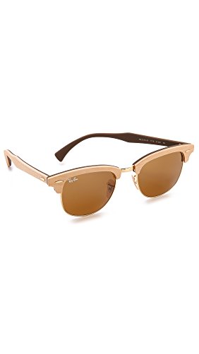 Ray-Ban RB3016M Clubmaster Wood Polarized Square Sunglasses