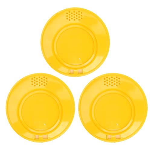 för tyska, 3 st plast NED Nest Round Entrance Disc, bikupadörr, för verktyg för biodlarutrustning