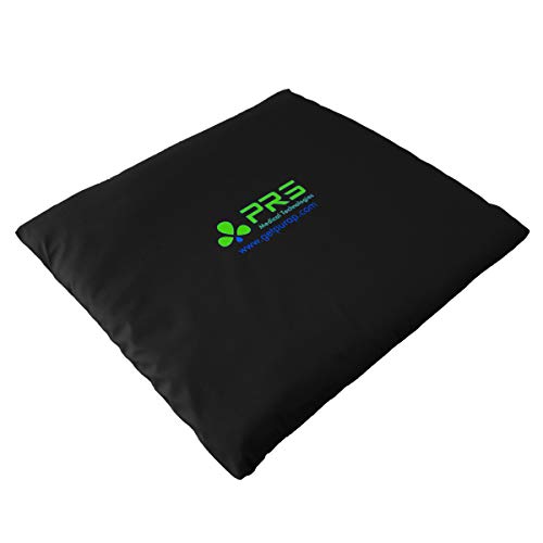 PURAP PRS Medical Liquid & Air Layer Wheelchair Cushion for Pressure Relief & Bedsore Prevention – 18 x 20 x 1.5 inches - Black