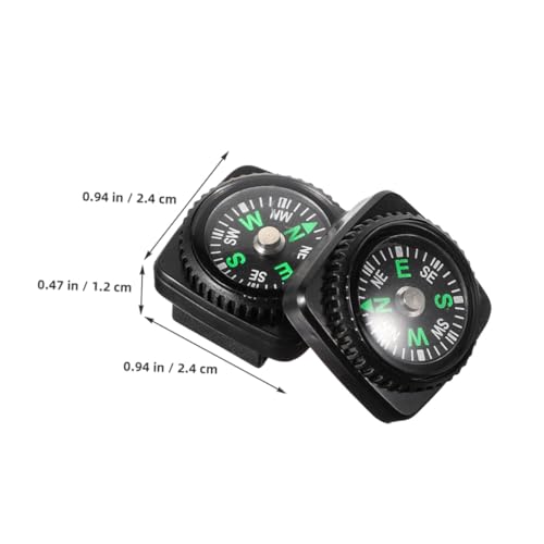 Set de 25 brújulas de supervivencia compactas para exteriores miniatura 7
