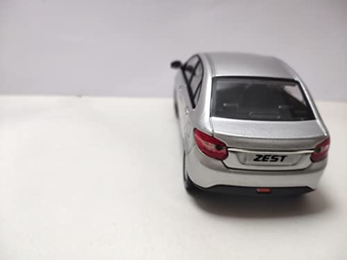 Image of Scale Model Toy Car for Kids-Zest-Free Wheel (Not Pull Back)-Official 1 /43 Die-cast Merchandise-for Boys and Girls Above 3 Years (Zest, Grey)