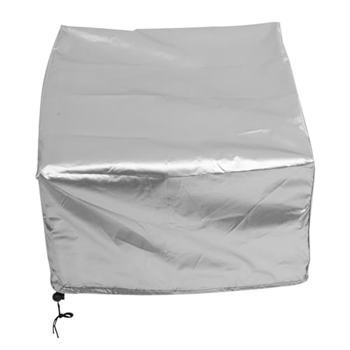 Printer Waterproof Cover Oxford Cloth Protective Cover Silver