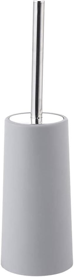 Toilet Brush Holder, Toilet Brush Holder Toilet Brush and Holder, Bathroom Toilet Brush Holder Set with Stainless Steel Lid, Toilet Brush Holder Cleaning (B)