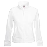 Fruit of the Loom Premium 70/30 Ladyfit Sweatjacke Gr. 48, weiß
