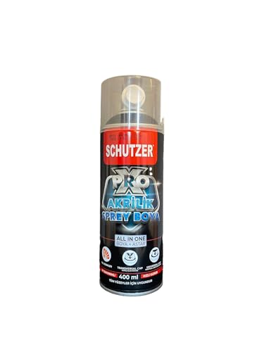 Akrilik Sprey Boya 400 ml All in One Boya + Astar (Ral 7001 Orta Gri)