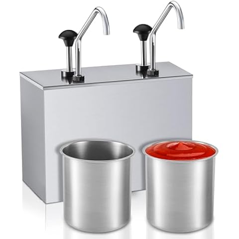 Lasnten 3.7 Quart Condiment Pump Dispenser Cover