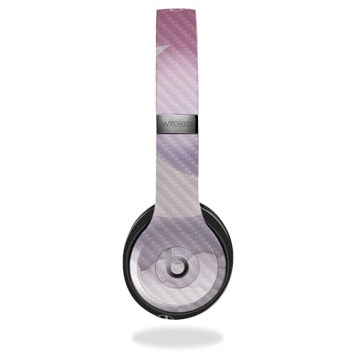 Carbon Fiber Skin Compatible with Beats Solo 4 - Baby Moon - Premium 3M Vinyl Protective Wrap Decal Cover - Easy to Apply | Crafted in The USA by MightySkins