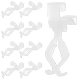 Materiales resistentes a la intemperie: diseñados con alta resistencia, estos clips para luces de exterior y clips para guirnaldas de luces protegen las luces LED de la lluvia intensa o el sol fuerte, ideales para decoraciones navideñas