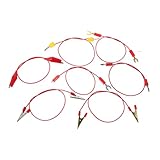 BRIGHTFUFU 7個 実験ワイヤ 向けの科学実験 回路実験装置 電気テスト 回路