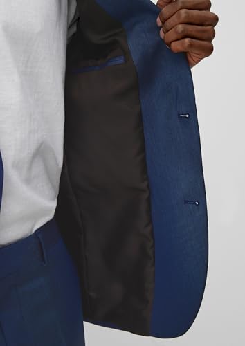 s.Oliver BLACK LABEL Slim Fit: Stretch-Sakko Blue dots 46 – Ansicht 5
