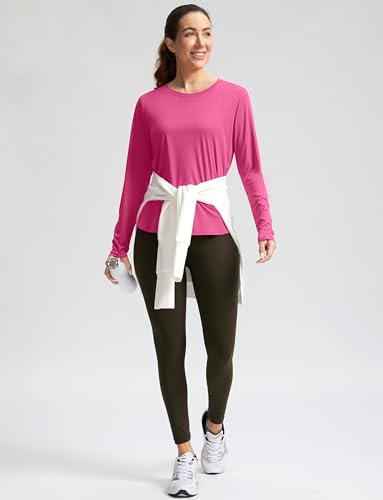 Image of Women's Sun Shirts UPF 50+ Long Sleeve UV Protection Shirt Lightweight Quick Dry Workout Hiking Tops for Women