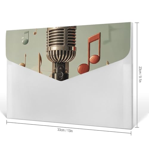 Microphone trieur de documents à 6 compartiments pour ranger vos dossiers de bureau - 2