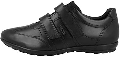 Geox Uomo Symbol D, Zapatos Hombre, Negro, 46 EU