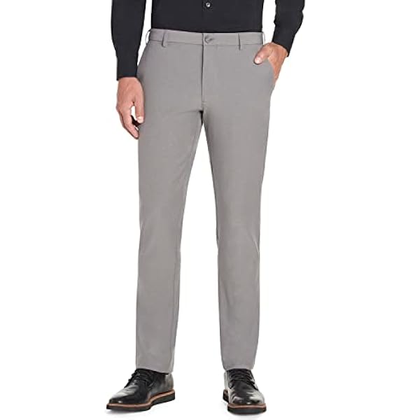 Van Heusen Flex Slim Fit Flat Front Pant Pantaloni Eleganti Uomo