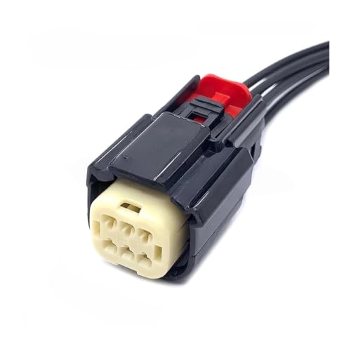Connecteur de câblage 33472-0601 femelle anti-corrosion pour réparer les feux de pare-chocs 6P