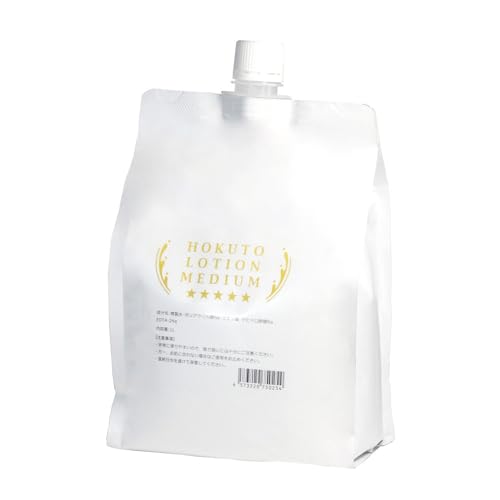 HOKUTO ローション 粘度 ミディアム 業務用 大容量 1L パウチタイプ ろーしょん オナホローション オナホール - 画像1
