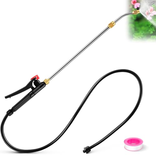 Enhon Pump Action Pressure Sprayer Wand universal, Retractable 29
