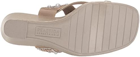 Kenneth Cole Reaction Women's Women's Maureen Platform, Soft Gold, 9 | Image 3