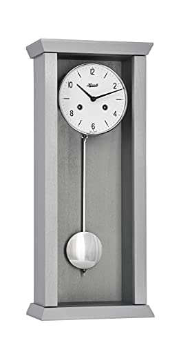 Hermle 71002-L10141 awangardowy zegar ścienny, mechaniczny mechanizm udarowy 1/2 godziny