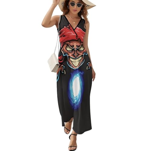 Robe décontracté sans manches Magicien Pirate pour femme active