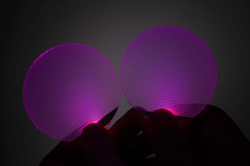 Image of [ Round ] Pink Star-Lord Decorations led Light Flexible Helmet Lights Cosplay DIY kit RGB Superhero for Men Gifts