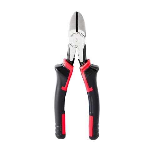 Image of Spartan 6 Inch Side Cutting Plier With Chrome Vanadium Steel | Easy Cutting Of Copper & Aluminium cable | Comfortable Non-Slip Grip | For Electricians, Home DIY, Repair and Workshop Use