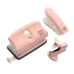 Vaessen Creative 1618-103 Schreibtischset Babyrosa 5-teilig
