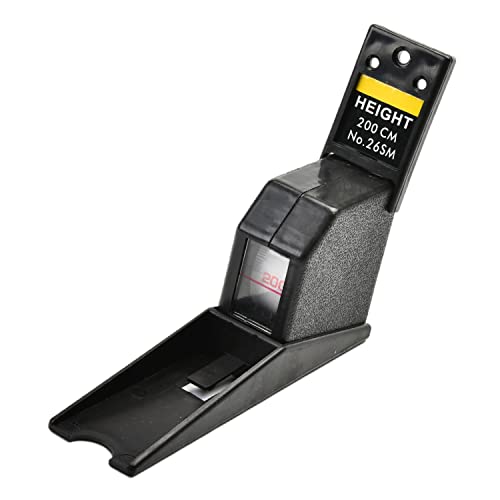 Auniwaig Wall Mounted Height Meter Stadiometer Growth Stature Meter Measure Home Use Adult Children Roll Ruler Height Measuring Measurement Tape Growth Ruler