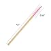 Tbestmax 150 Disposable Mascara Wands Eyelash Brush Spoolies for Eye Lash Extension Eyebrow Bamboo Stick Pink