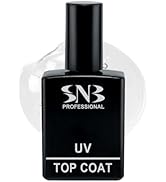 SNB Professional UV Top Coat 15 ml – hoogglanzende toplak voor langdurige nagellak – hardheid