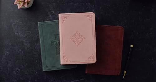 ESV Value Large Print Compact Bible (TruTone, Pink, Fleur-de-lis Design)