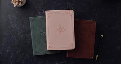 ESV Value Large Print Compact Bible (TruTone, Pink, Fleur-de-lis Design): Holy Bible, English Standard Version