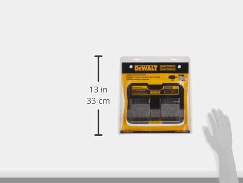 DEWALT 12/20V MAX Battery Charger, Corded, Dual Charging Station, 2-USB Ports Included (DCB102) - Image 9