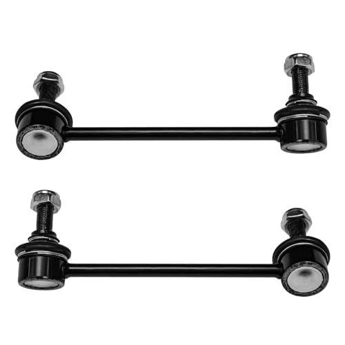 Image of Detroit Axle - Rear 4pc Control Arms Kit for 2014 2015 2016 Mazda 3, 2 Lower Rearward Control Arms 2 Sway Bar Links Replacement
