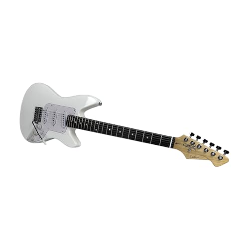 Guitarra Elétrica Valentine's - Modelo ST- Corpo em Alder - SSS - Snow White - TV1954SW