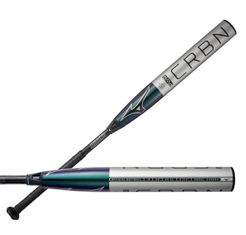 Mizuno F23-PWR CRBN (-9) Fastpitch Softball Bat, 32 inches/23 oz