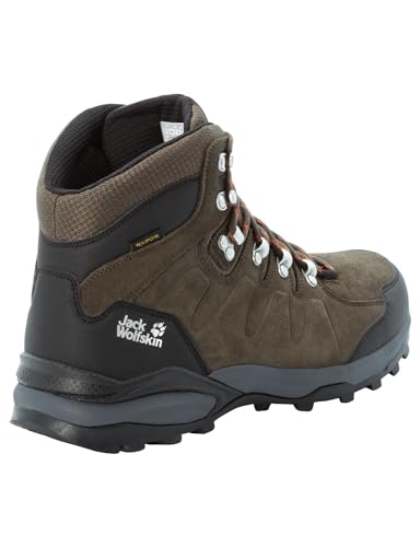 Jack Wolfskin Herren Refugio Texapore Mid M Walking Schuh, Khaki Phantom, 46 EU